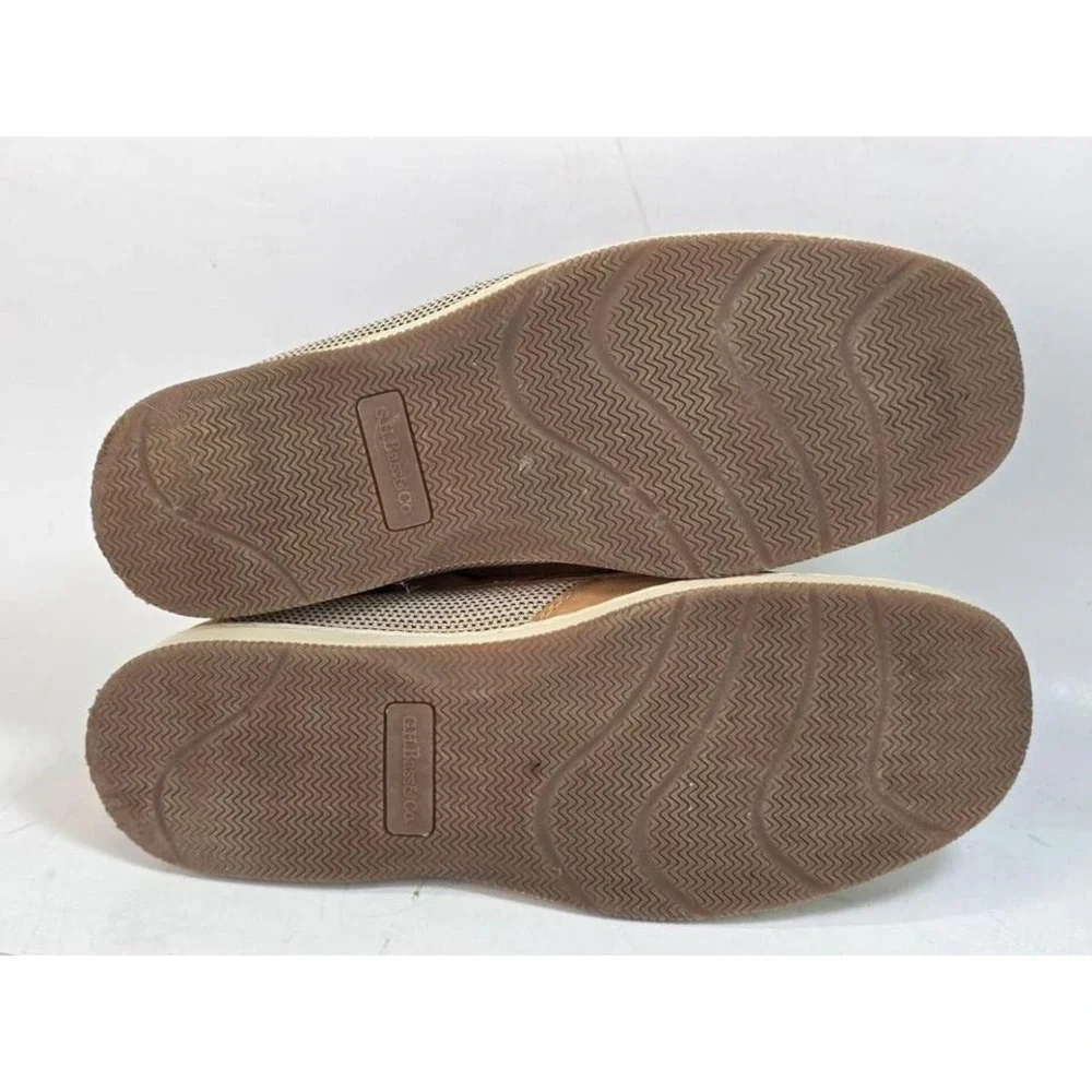 GH Bass Sailer Women's Boat Shoes Size 8.5 M Brown Tan Suede Slip On Loafers